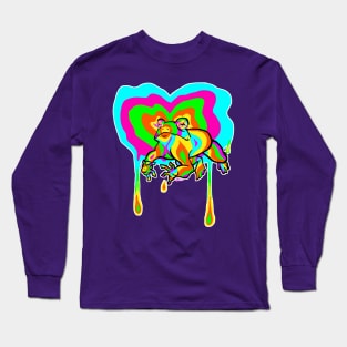 Psychedelic Frog Long Sleeve T-Shirt